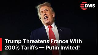 Breaking Trump Threatens Macron With 200% Tariffs Over Gaza Peace Board Ac1Z