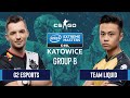 CS:GO - G2 Esports vs. Team Liquid [Dust2] Map 1 - Group B - IEM Katowice 2020