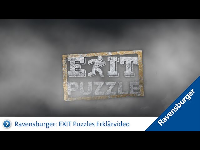 Ravensburger EXIT Puzzles - Erklärvideo - YouTube
