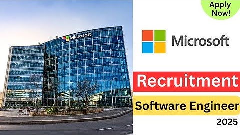 Microsoft Hiring! | Software Engineers | 2025 | Asap!