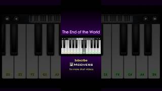The End of the World - Mcovers | Perfect Piano app #Shorts #perfectpiano #shortsyoutube #mobilepiano screenshot 5
