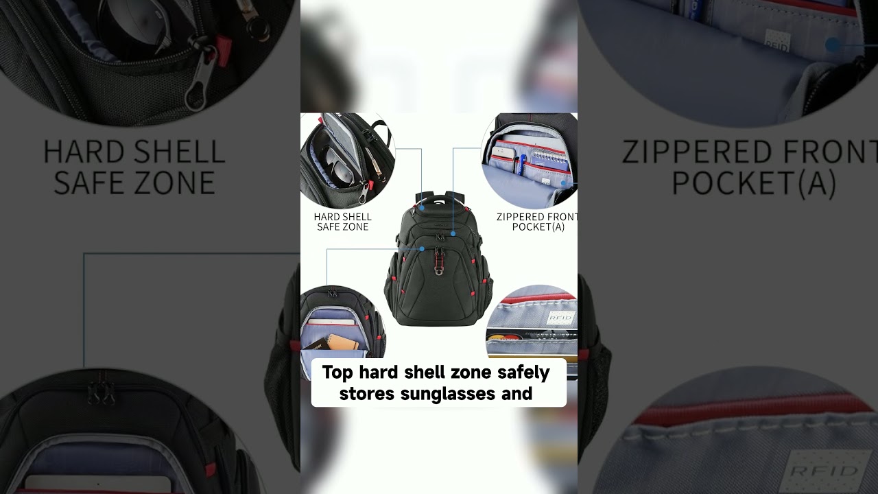 The KROSER 17.3″ XL Travel Backpack: Maximum Security Meets Heavy-Duty Performance