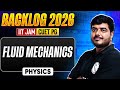 Fluid Mechanics | IIT JAM &amp; CUET PG 2026 | IIT JAM Physics Backlog | PW