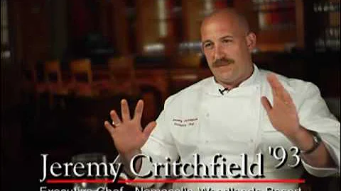 Jeremy Critchfield, Nemacolin Executive Chef & IUP Academy of Culinary Arts Graduate