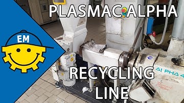 Plasmac Alpha 45 - Recycling Line For Plastic Waste