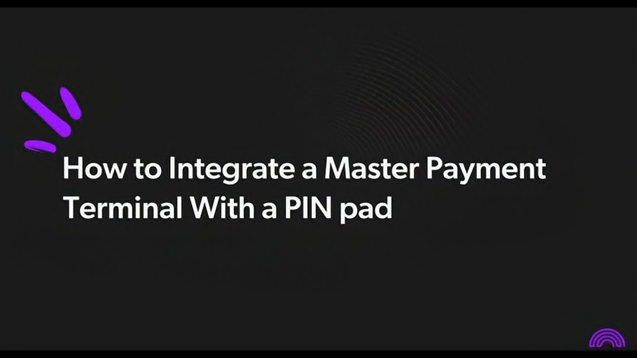 How to Integrate a Master Terminal With a PIN pad - YouTube