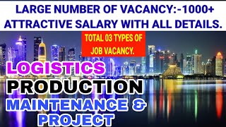 1000+ job vacancy for Qatar 2021 //Online Job vacancy for Qatar// All department job vacancy.