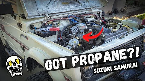 Got Propane Install | 1.3L Suzuki Samurai Conversion