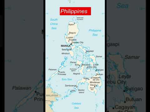 Philippines map and