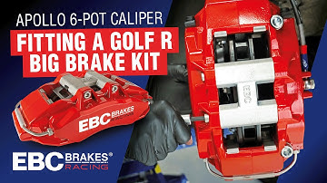 Apollo 6-Pot Big Brake Kit – Golf R Fitting | EBC Brakes