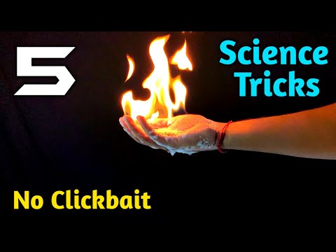 5 Simple Science Experiments And Magic Tricks || Creative Hacker