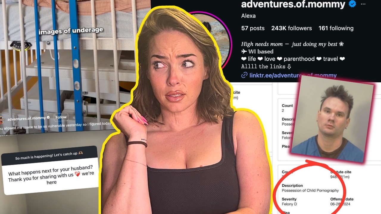Mommy Influencer FINALLY Addresses Husbands' CSAM Charges (Adventures of Mommy)