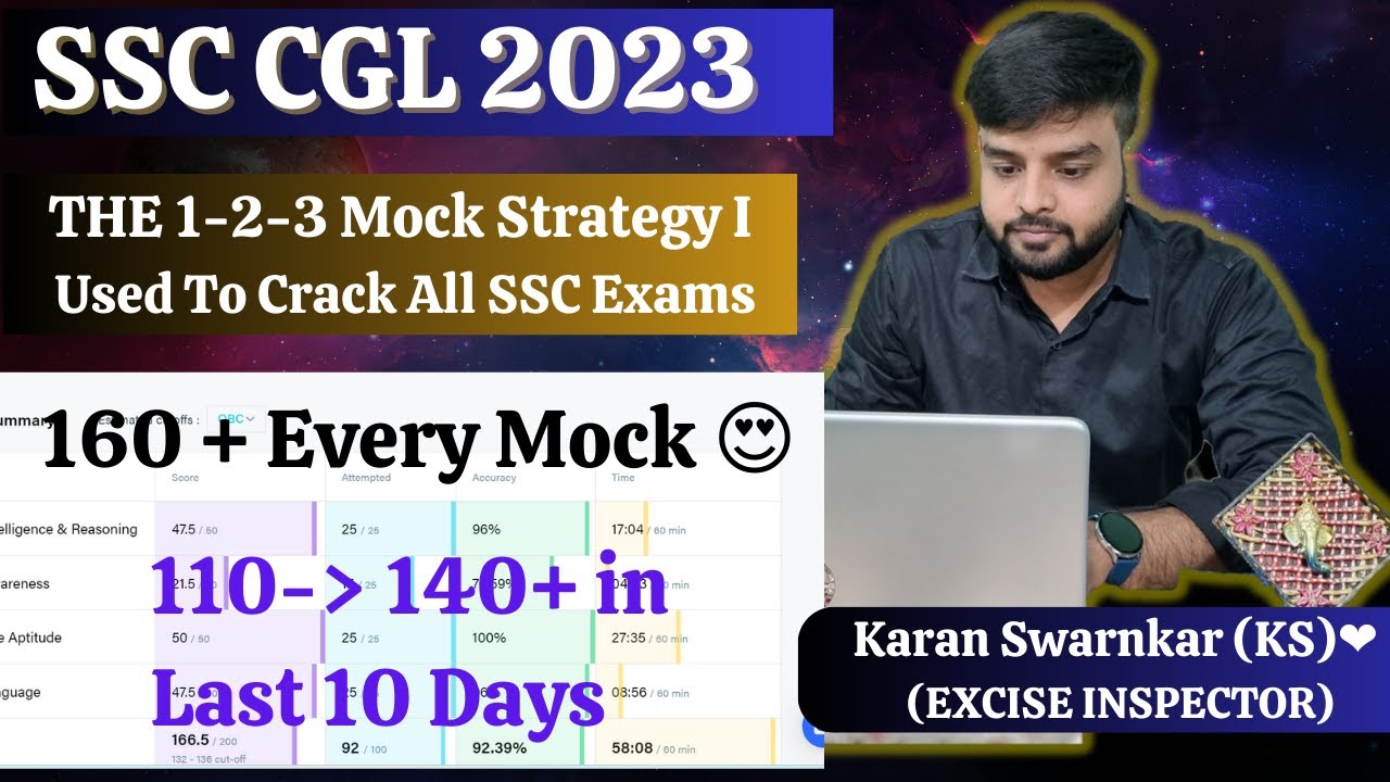 SSC CGL 2023 || HOW TO INCREASE MARKS IN MOCKS || LAST 10 DAYS BEST ...