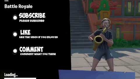 Fortnite Loading Screen Intro