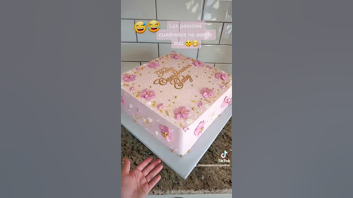 Hacer pasteles cuadrados me cuesta mucho tiempo 🤗🤪