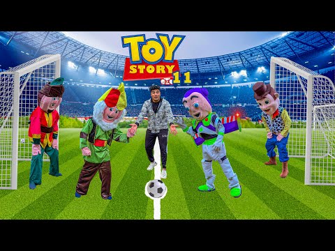 قصة لعبه الجزء الحادي عشر مع فنانيس رمضان🚀😂 ( Toy Story ) 