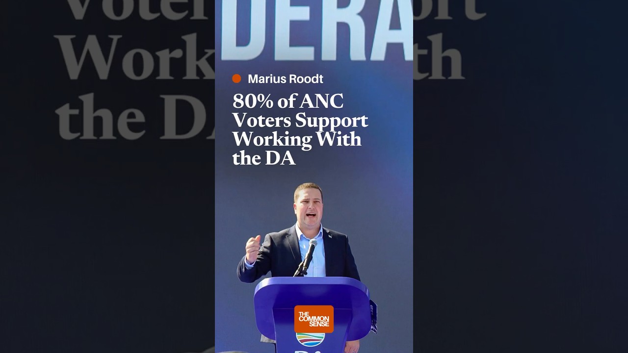 80% of ANC Voters Support Working With the DA