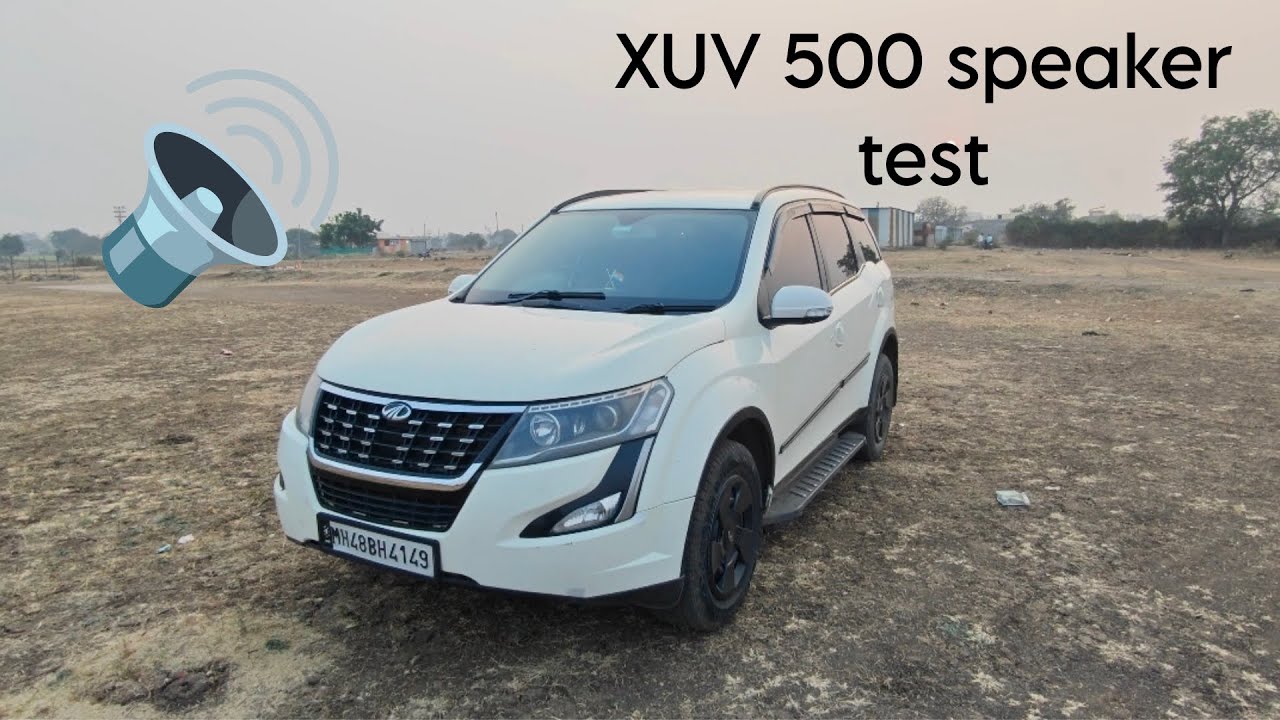 Mahindra xuv 500 w7 speakers test | So loud | 