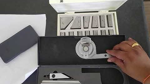 Universal Bevel Protractor |  Least Count | How to Take Reading Application | Angle Measurements