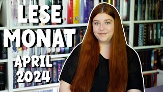 Lesemonat | April 2024 | 1 Jahreshighlight 🥳 + 1 Jahresflop 😱 | Dunkelbuntetraeume