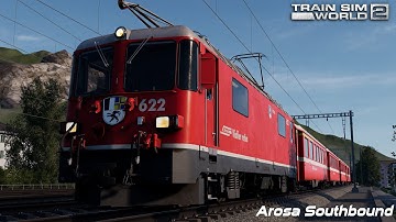Arosa Southbound - Arosalinie - Ge 4/4 II - Train Sim World 2