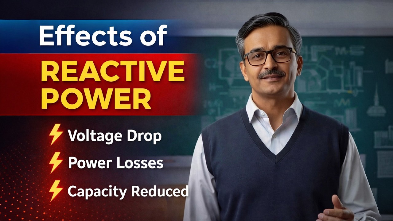 Effects of Reactive Power on Transmission System | Voltage Drop, Losses ...
