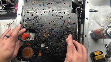 4l60e rebuild/reassembly part 11 (accumulators, valve body) video 2 of 2