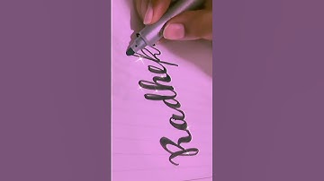 Comment your name ❤️  #beautifulhandwriting #calligraphy #artist #like #comments #viralshorts