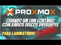 Criando um Volume Lógico no Proxmox Usando Vários Discos - vgcreate