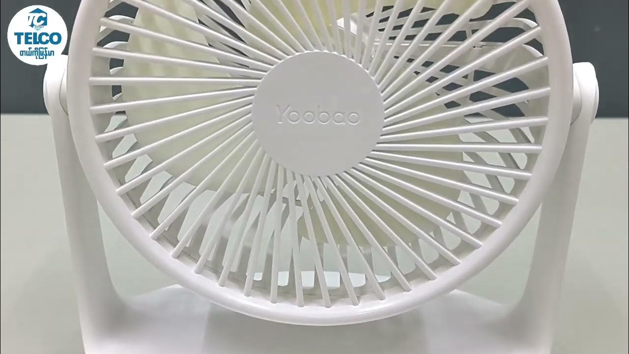 Yoobao Desktop MiNi Fan F2 PRO YouTube