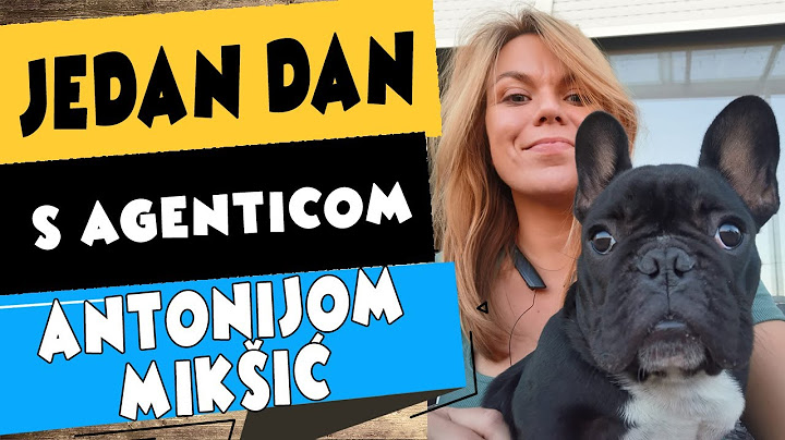 Jedan dan s agenticom Antonijom Mikšić