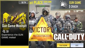 New Mode | GUN GAME MOSHPIT | Call Of Duty Mobile.