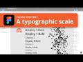 Figma Tips ⚡ - Building your own typescale
