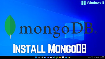 MongoDB Tutorial 1 - MongoDB 8 installeren op Windows 11 (2025 bijgewerkt)