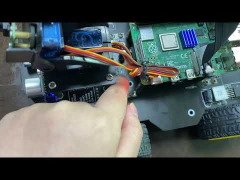 View the LEDs on the raspbot expansion board