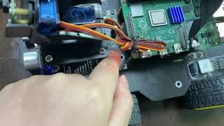 View the LEDs on the raspbot expansion board