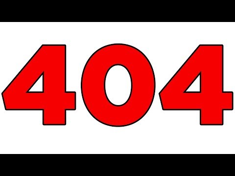 Vidéo: Qu'est-ce Qu'une Erreur 404