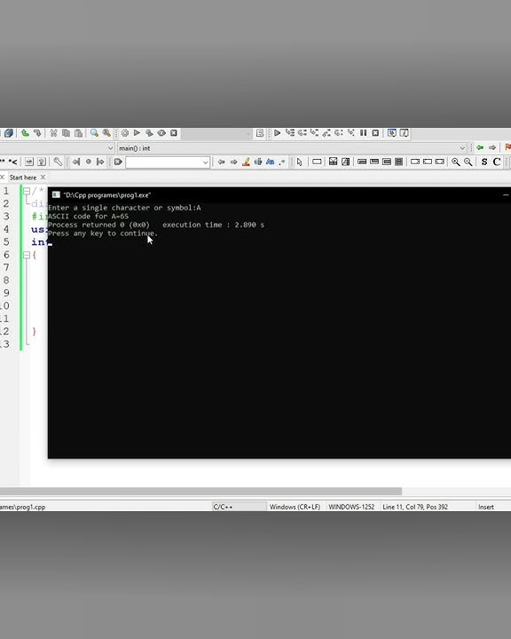 ASCII Code For Characters In C++ #shorts#shortsyoutube#cs#csitworld# ...