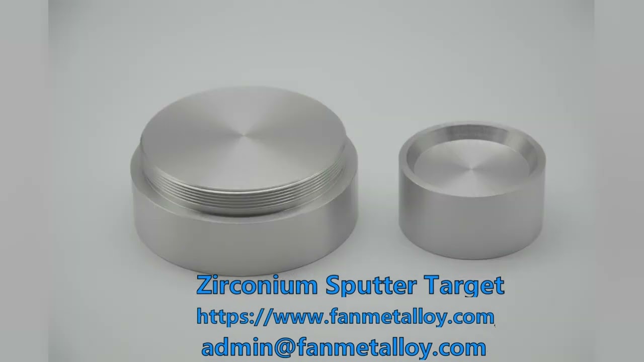 Zirconium Sputte Round Target