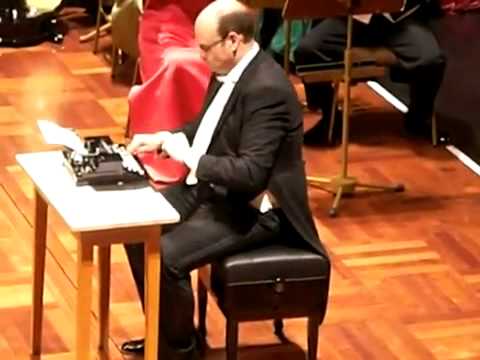 Orquesta sinfonica (La maquina de escribir)