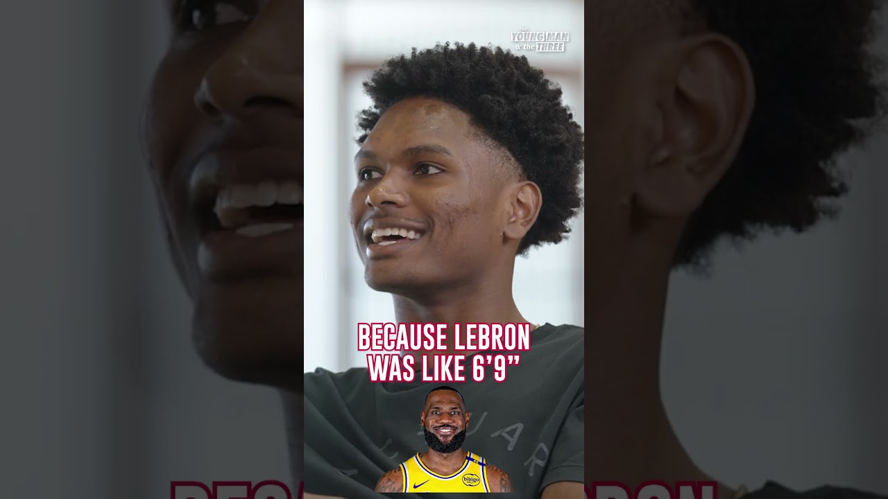 Amen & Ausar Thompson wrote "69" on their bed growing up because they wanted to be 6'9" like LeBron