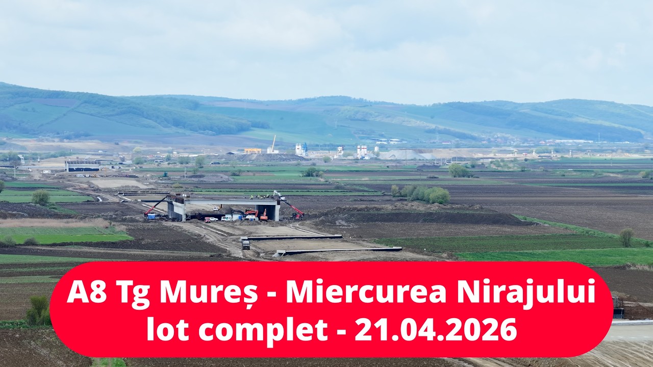 ｍoguriページ Autostrada A8 Tg Mureș - Miercurea Nirajului 23.03.2026 - YouTube