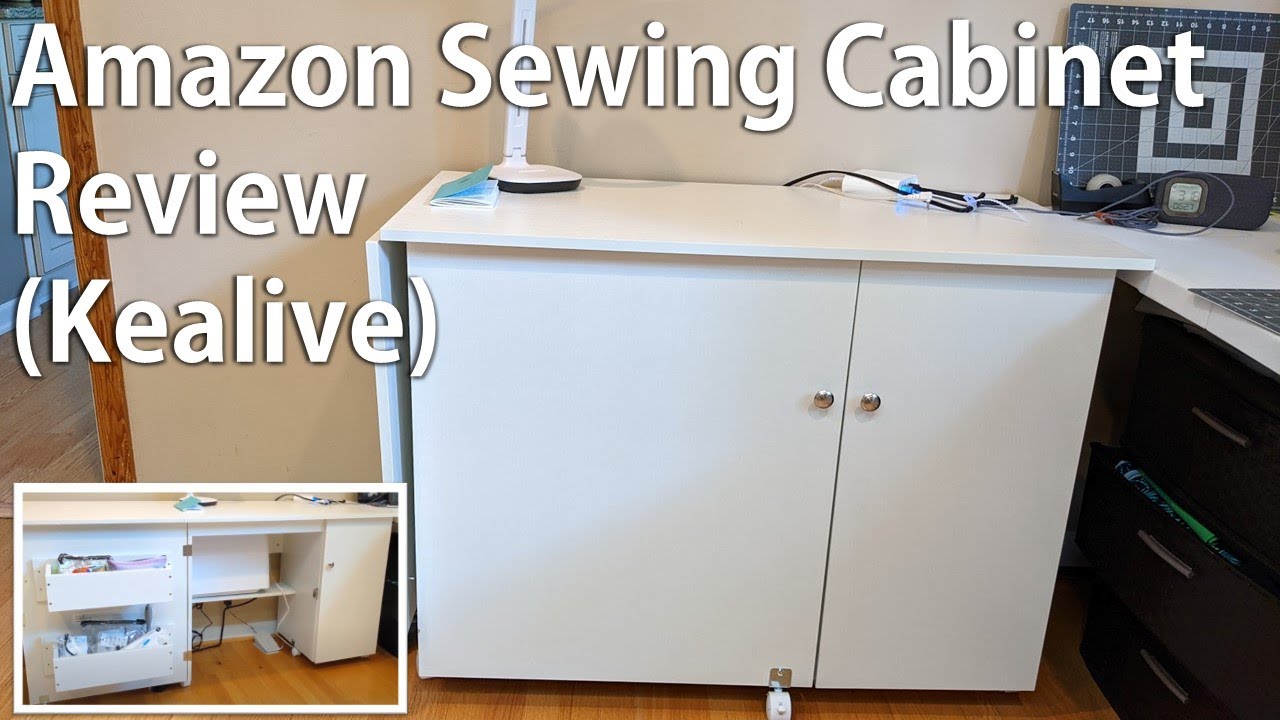 Folding Sewing Cabinet and Table Review! 