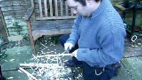 split shaft arrow making part 2