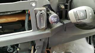 BMW 7 E65 E66 DEMONTAŻ STACYJKI START STOP IGNITION