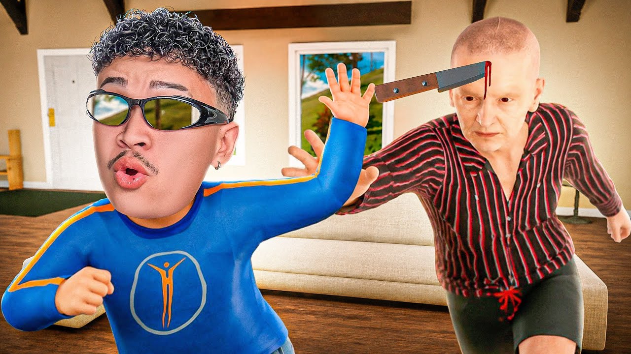 Fugindo da doida da minha VÓ KKKK