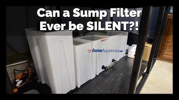 How to Make a Sump Filter More Quiet