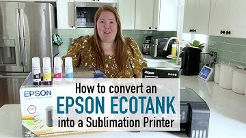 How to convert Epson EcoTank 2720 printer into a sublimation printer