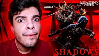 HYPEI! REAGINDO AO TRAILER DO ASSASSIN'S CREED SHADOWS! - REACT/ANÁLISE