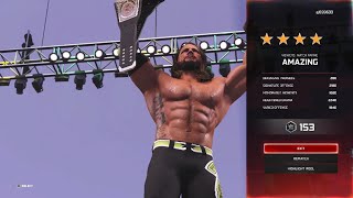 WWE 2K25  "PS5 PRO"  THE PHENOMENAL ENDING:  AJ STYLES CAPTURES THE WWE TITLE OVER HUDSON !!!